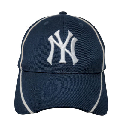 Melonwear Men's Strapback Hat Blue New York Yankees Embroidered Logo