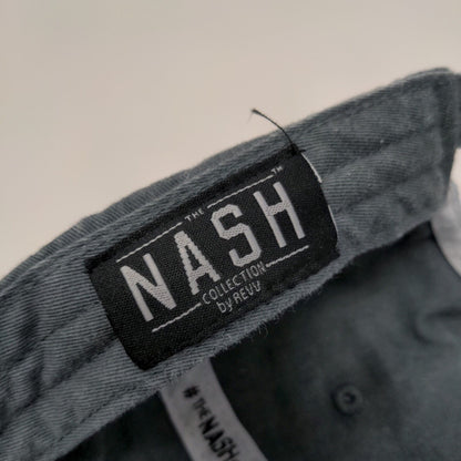 Nash Slideback Hat Gray One Size Adjustable Embroidered 6 Panel Revv