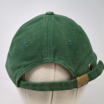 Falcon Baseball Cap Green One Size Maine 1820 Statehood Slideback Hat Adjustable