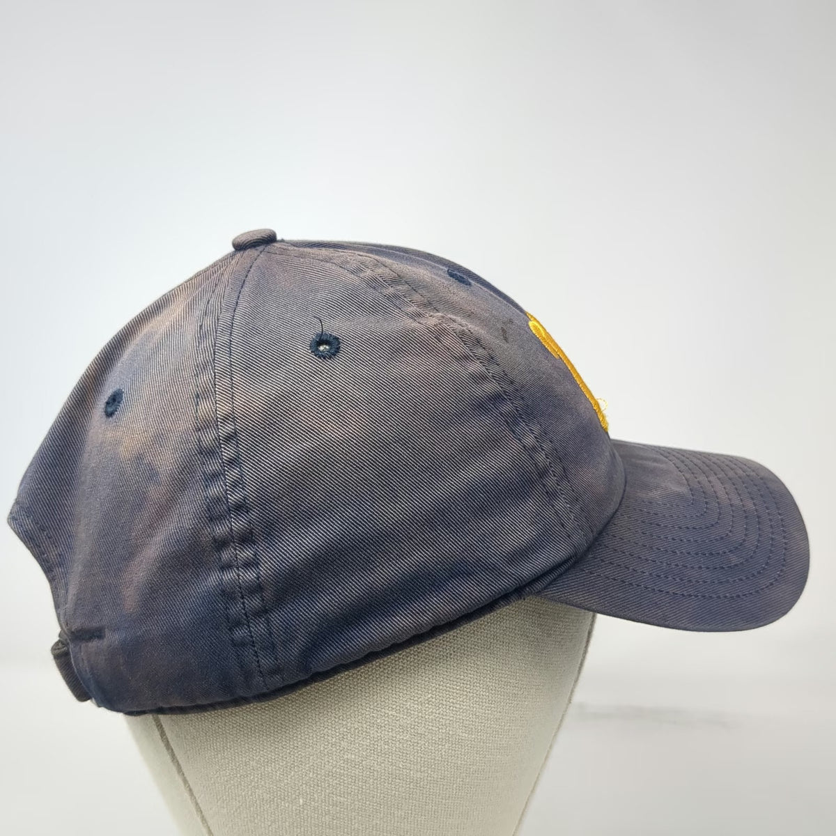 Adidas UCLA Bruins NCAA Blue Yellow One Size Hat Script Logo Strapback Cotton