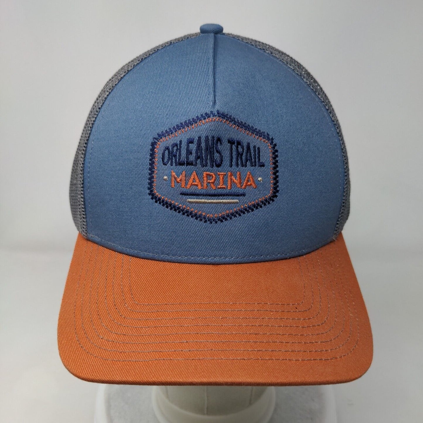 Orleans Trail Marina Snapback Mesh Back Trucker Hat Multi Adult Outdoor Cap