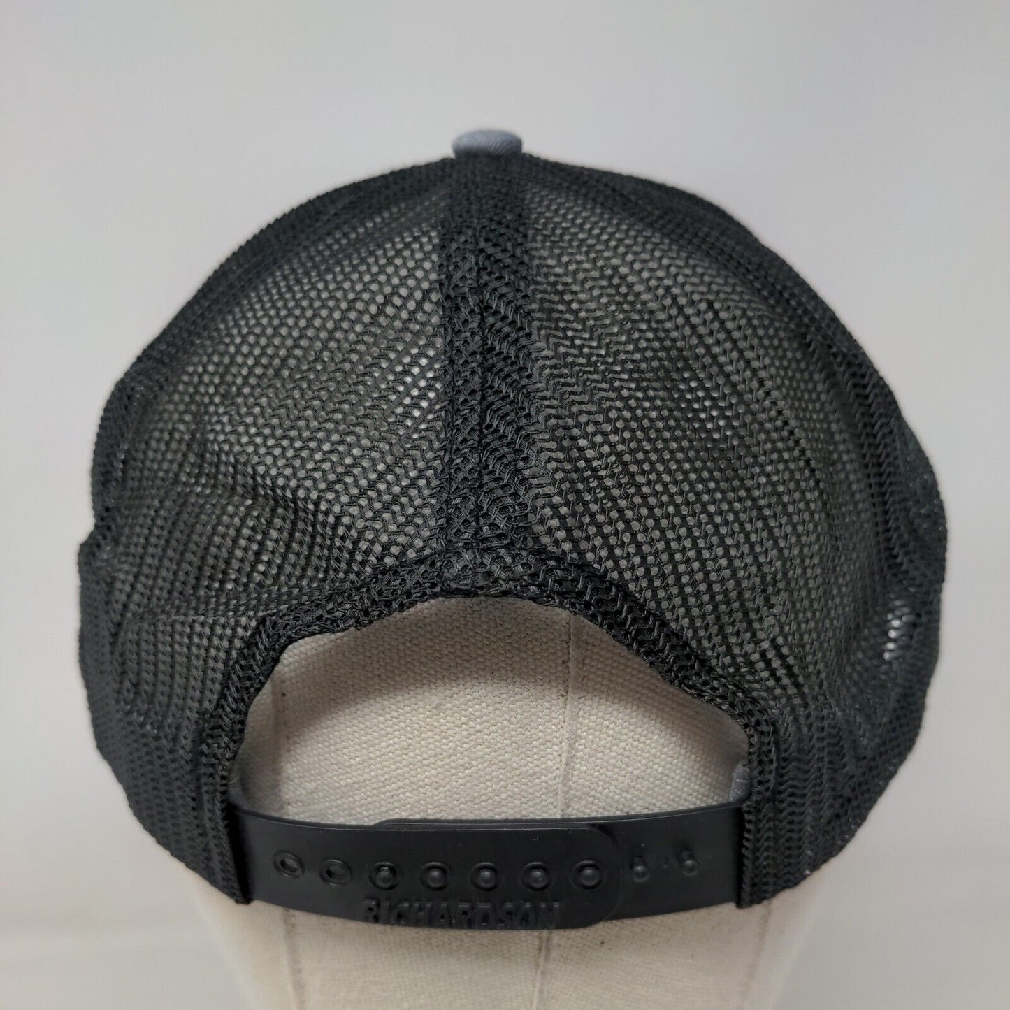 Nova-Tec Induistrial Supplies Snapback Trucker Hat Gray OS Mesh Back Richardson