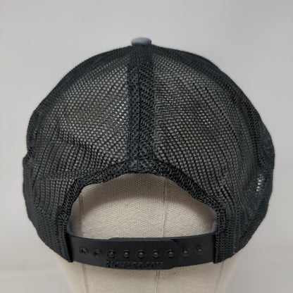 Nova-Tec Induistrial Supplies Snapback Trucker Hat Gray OS Mesh Back Richardson