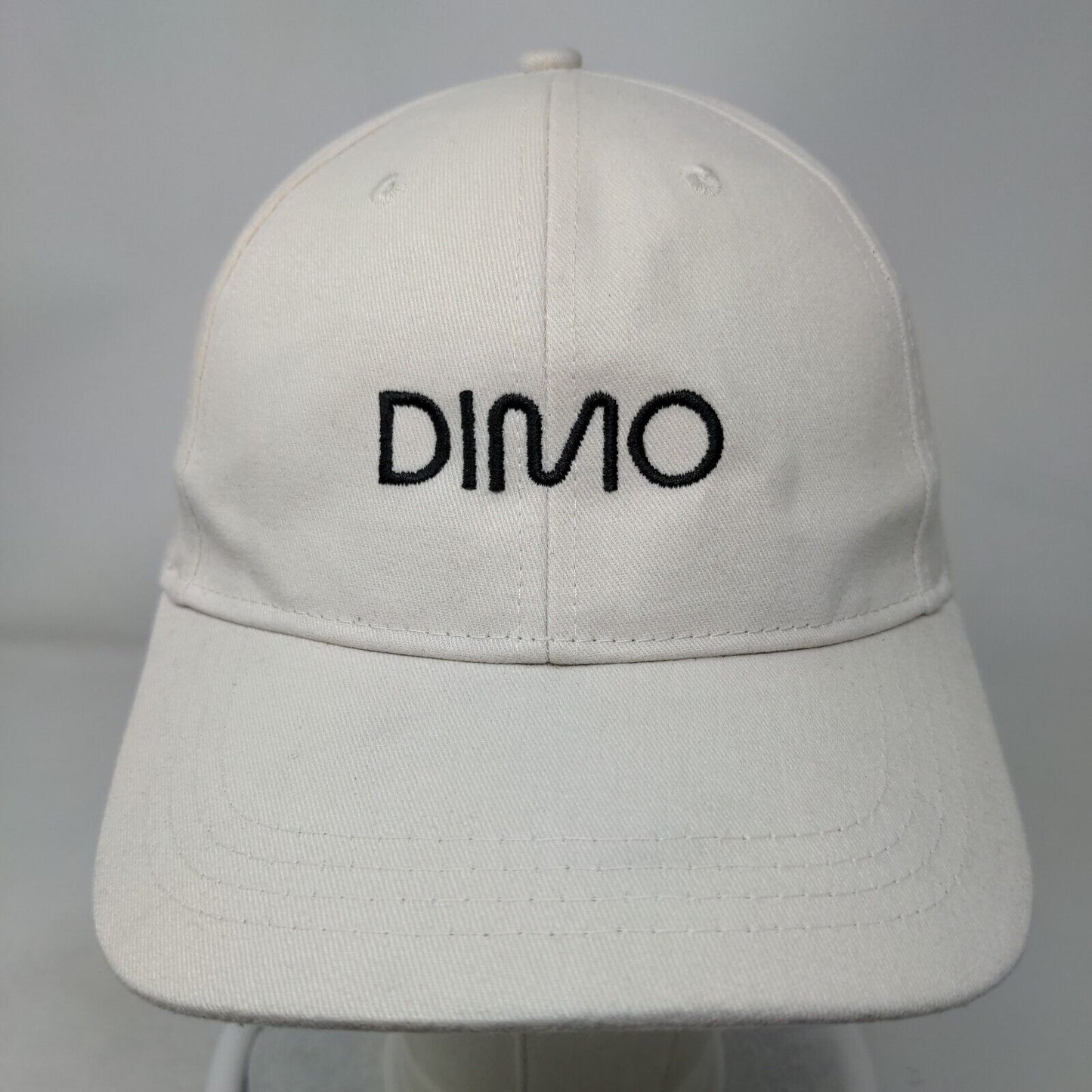 DIMO Slideback Hat Cream OSFM Embroidered Adjustable Quake City Caps
