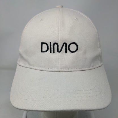 DIMO Slideback Hat Cream OSFM Embroidered Adjustable Quake City Caps