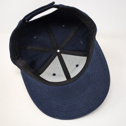 Bowman Reunion 2024 Strapback Hat Blue One Size Adjustable Vented Holes 6 Panel