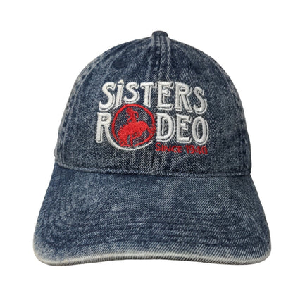 Richardson Women's Slideback Hat Blue Embroidered Logo Sister's Rodeo 2019