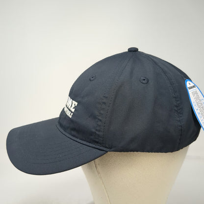 Adams Baseball Cap Gray One Size Prime Controls Logo Performance Polyester Hat
