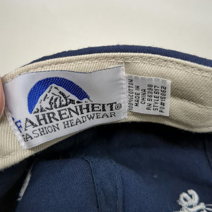 Fahrenheit Baseball Cap Blue One Size Ireland Bank Since 1892 Strapback Hat