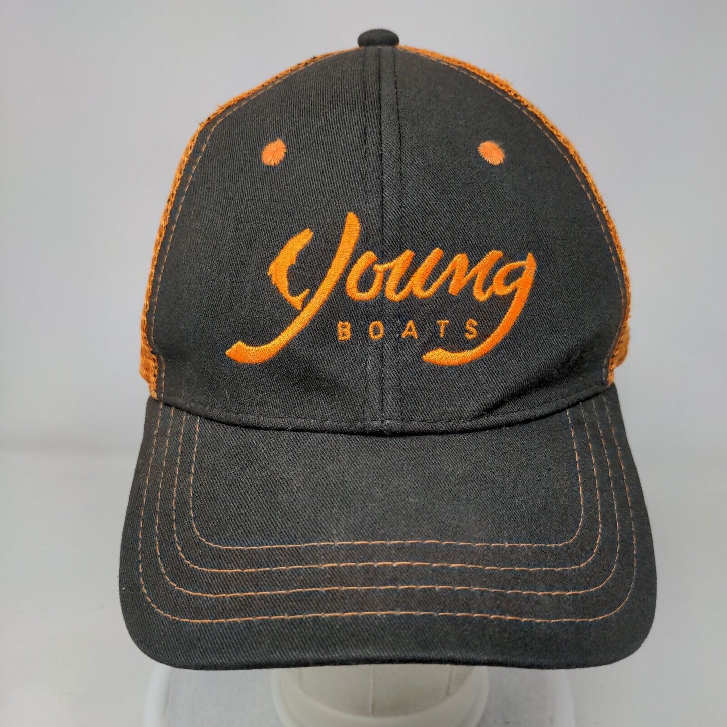 Young Boats Snapback Trucker Hat Multicolor One Size Mesh Back Pukka 2003