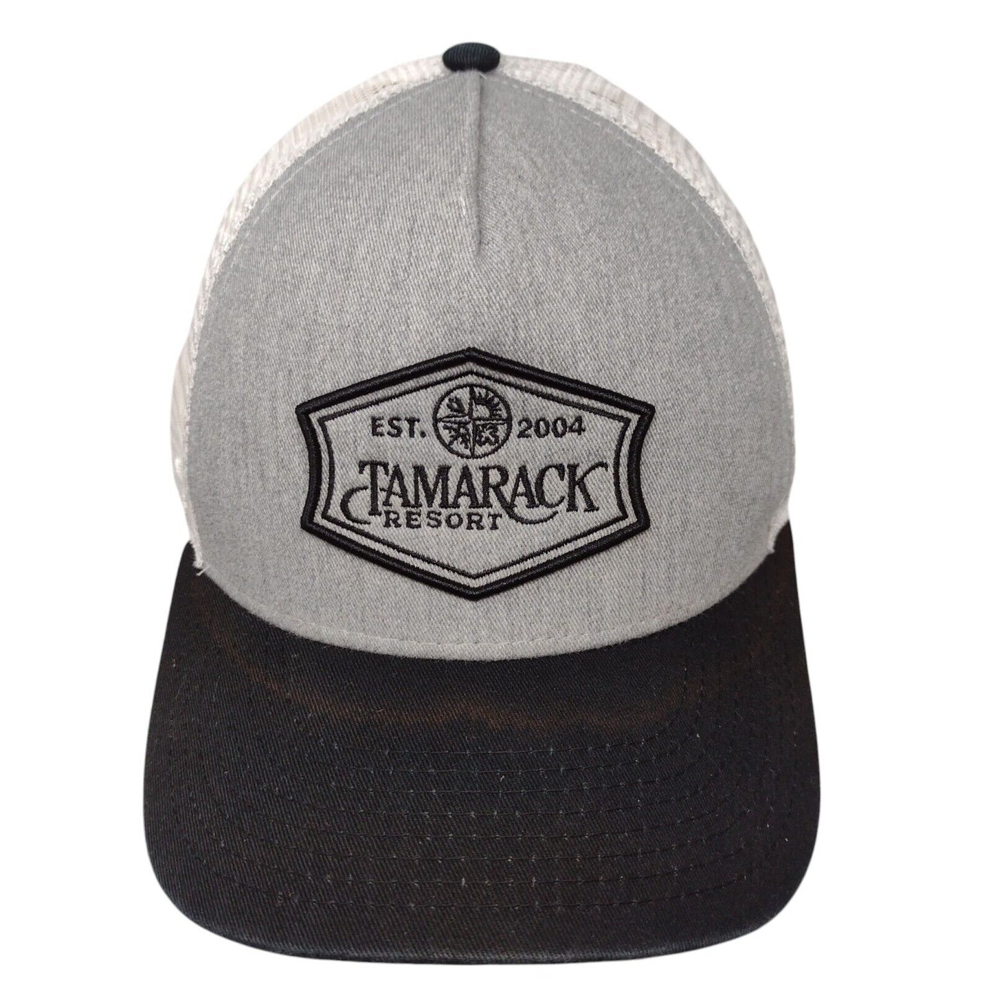 Tamarack Resort Est. 2004 Snapback Trucker Hat Multi OSFA Mesh Back