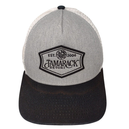 Tamarack Resort Est. 2004 Snapback Trucker Hat Multi OSFA Mesh Back