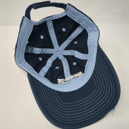 MWI Veterinary Supply Strapback Hat Blue One Size Embroidered District
