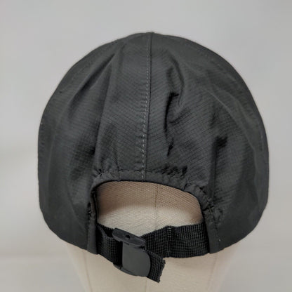 Unbranded Slideback Hat Solid Black One Size Adjustable Outdoor Blank