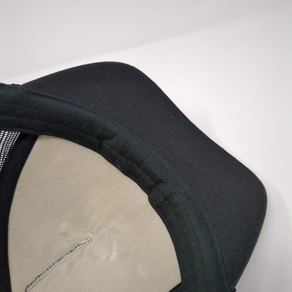Richardson Snapback Mesh Back Rope Trucker Hat Black One Size Blank