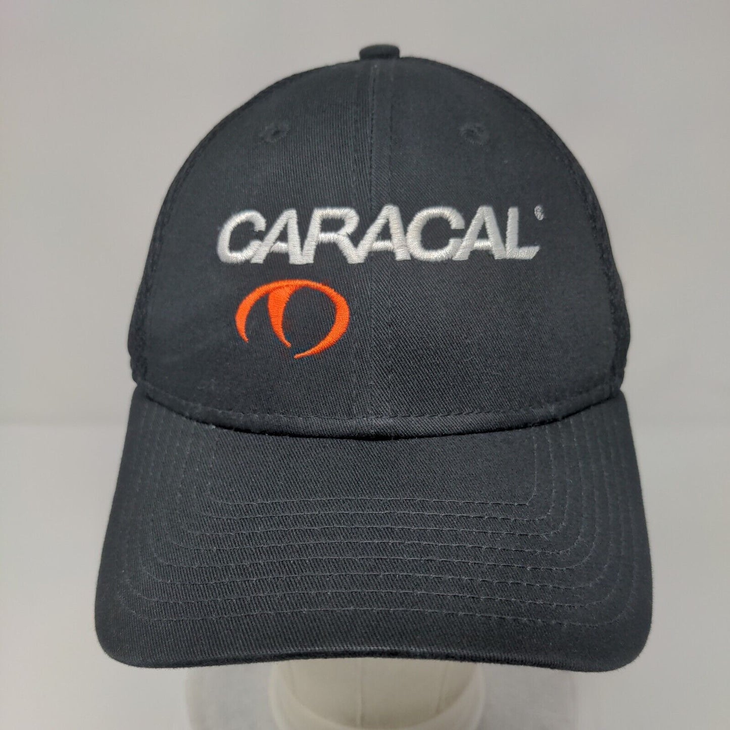 Caracal Snapback Trucker Hat Black OSFM Adjustable 6 Panel 9Forty New Era