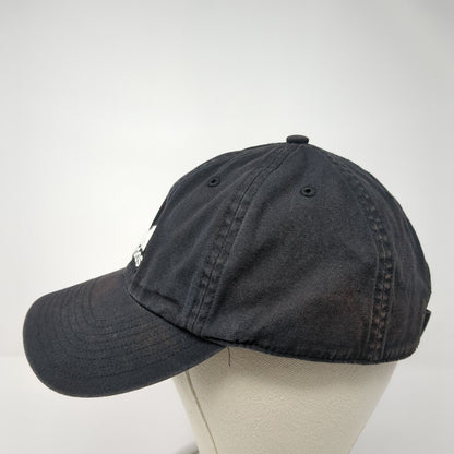 Adidas Aeroready Slideback Hat Black One Size 3 Stripes Logo Adjustable