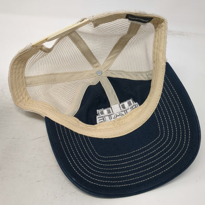 Utah State Aggies NCAA Captivating Blue One Size Trucker Hat Mesh Snapback OS