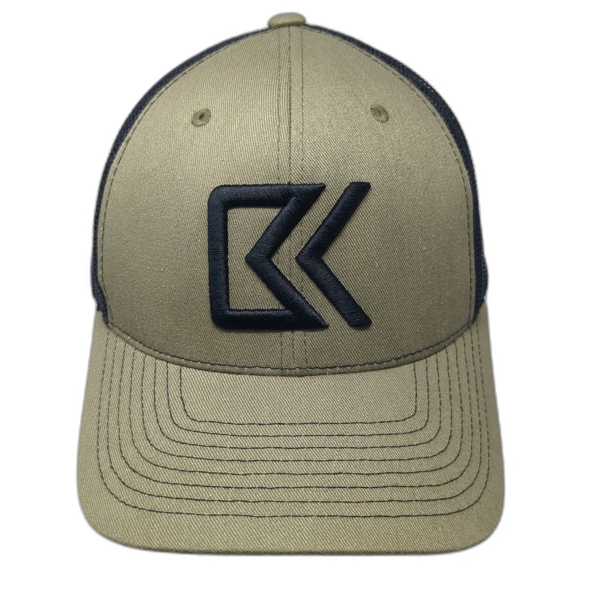 Bakcou Trucker Hat Green One Size Snapback Mesh BK Logo Structured Hunting Cap