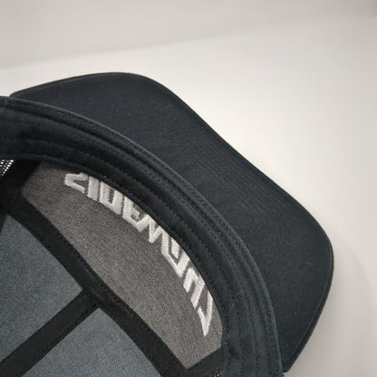 Sidewayz Snapback Trucker Hat Black One Size Mesh Back Richardson