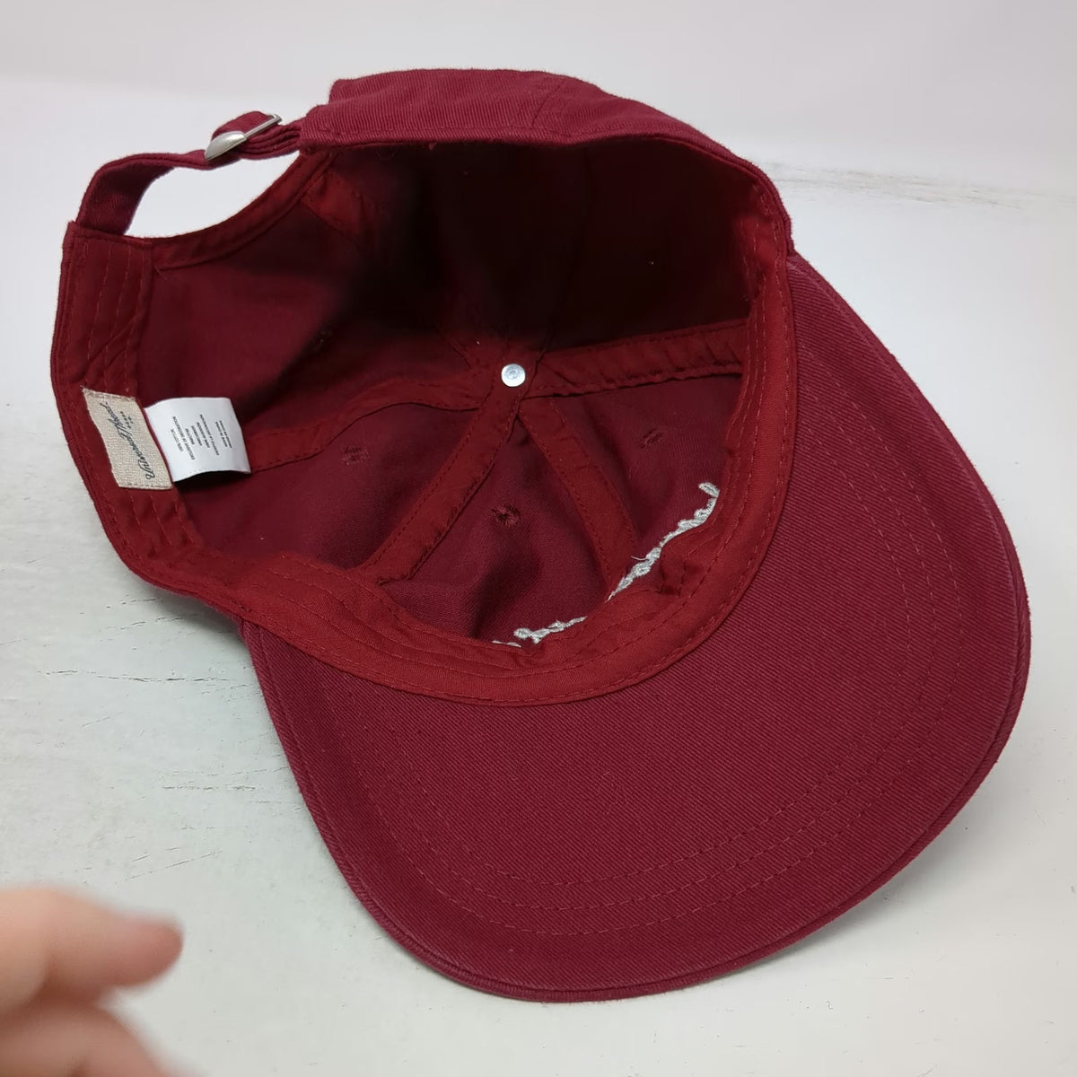 Universal Thread Baseball Cap Red One Size Because I Said So Embroidered Hat