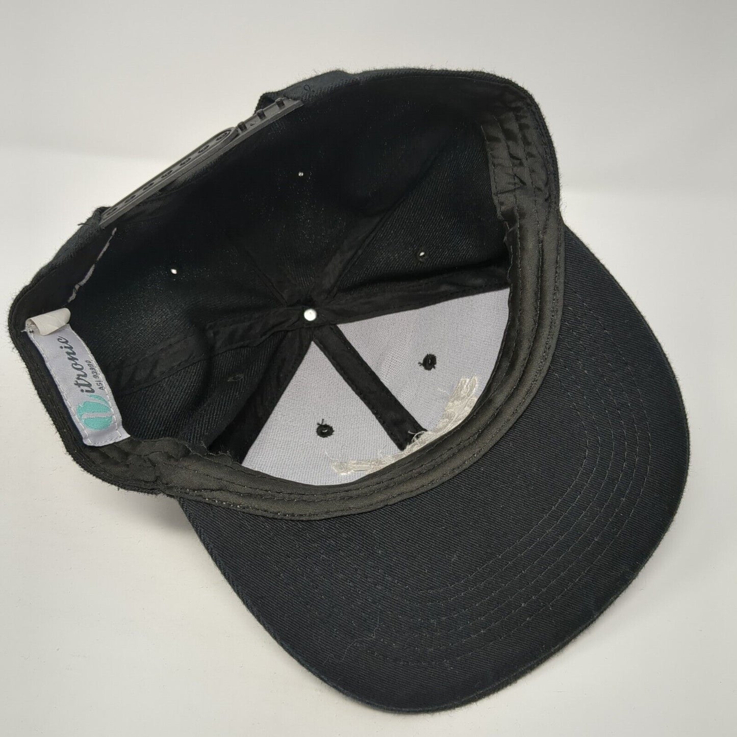 Jump! Kids Snapback Hat Black One Size Adjustable Embroidered 6 Panel Vitronic