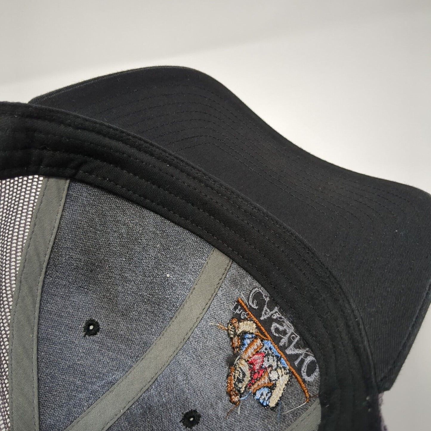 The Casino Ketchum Idaho Snapback Trucker Hat Black OS Adjustable Richardson