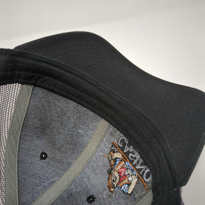 The Casino Ketchum Idaho Snapback Trucker Hat Black OS Adjustable Richardson