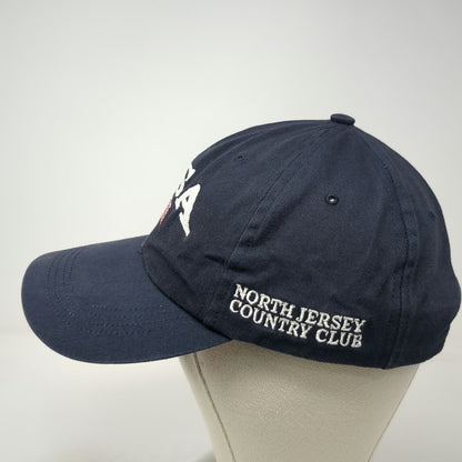 Ahead Baseball Cap Blue One Size USA North Jersey Country Club Slideback Hat