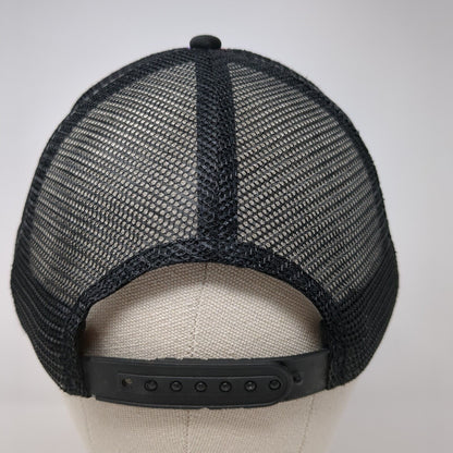 Peace Sign Snapback Mesh Back Trucker Hat Multi OSFA Tie Dye Nissun