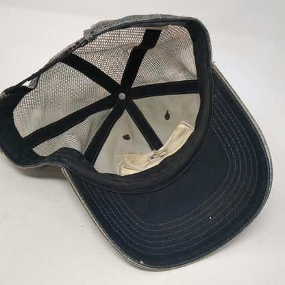Top of the World Trucker Hat Black One Size Mesh Back Snapback Camo Wheat Kansas