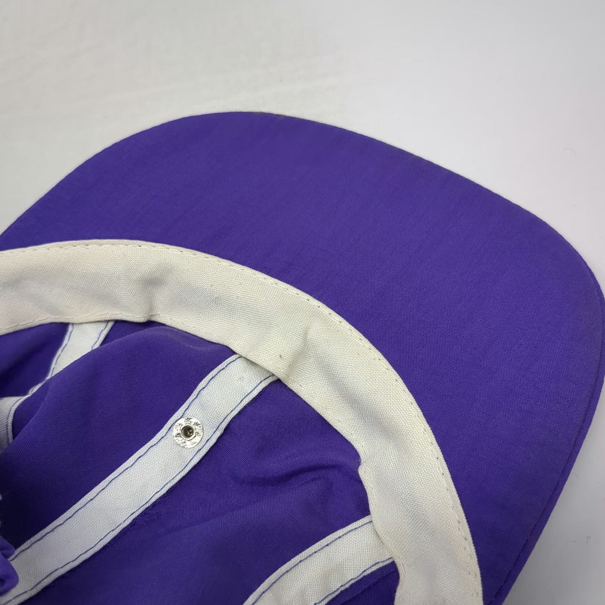 Laguna Baseball Cap Purple One Size Surfer Side Patch Nylon Elastic Back Hat
