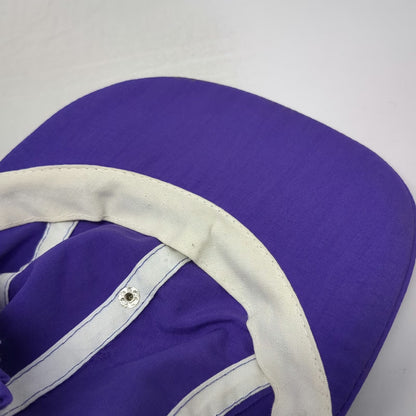 Laguna Baseball Cap Purple One Size Surfer Side Patch Nylon Elastic Back Hat