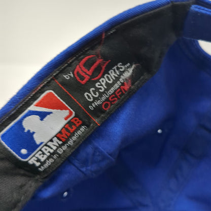 Washington Nationals MLB OC Sports Baseball Cap Blue One Size Curly W Strapback