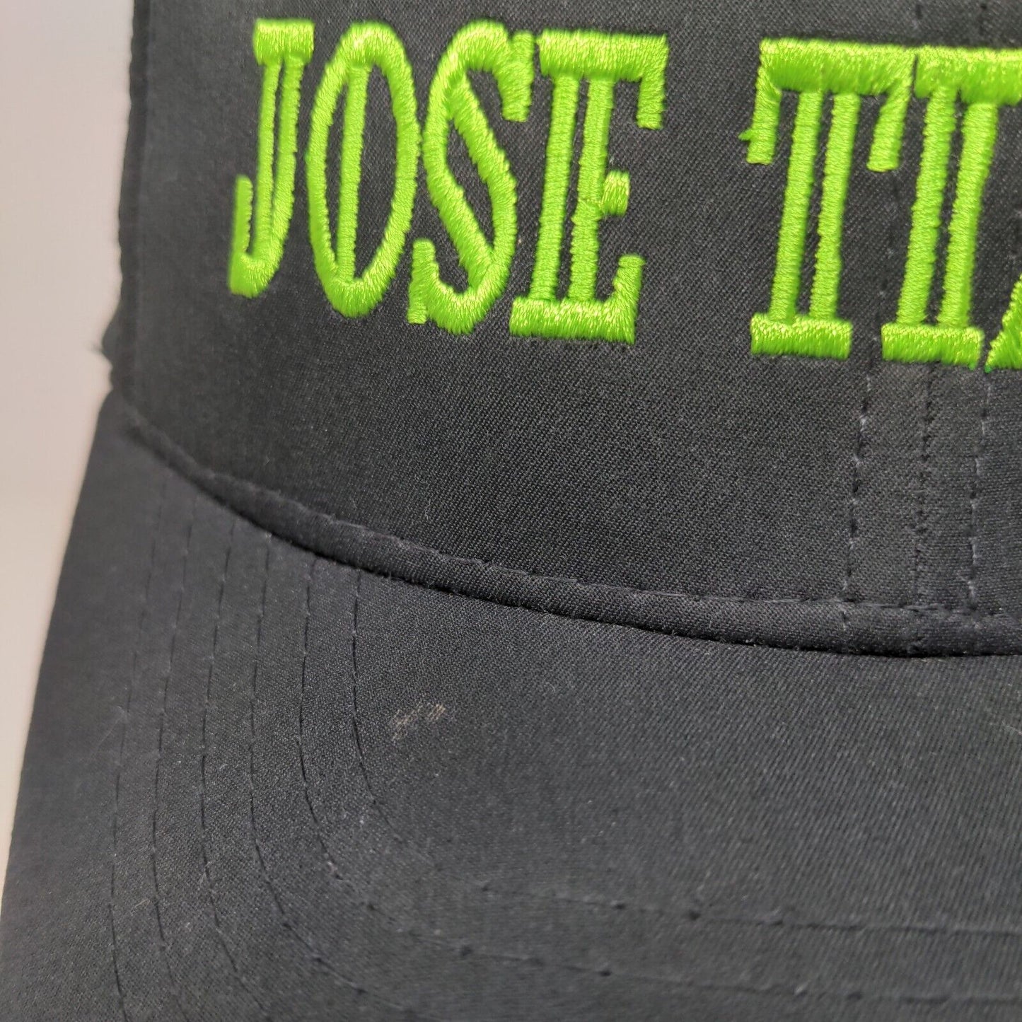 Delta Men's Fitted Hat Black Size M/L Black Embroidered San Jose Tizates Logo