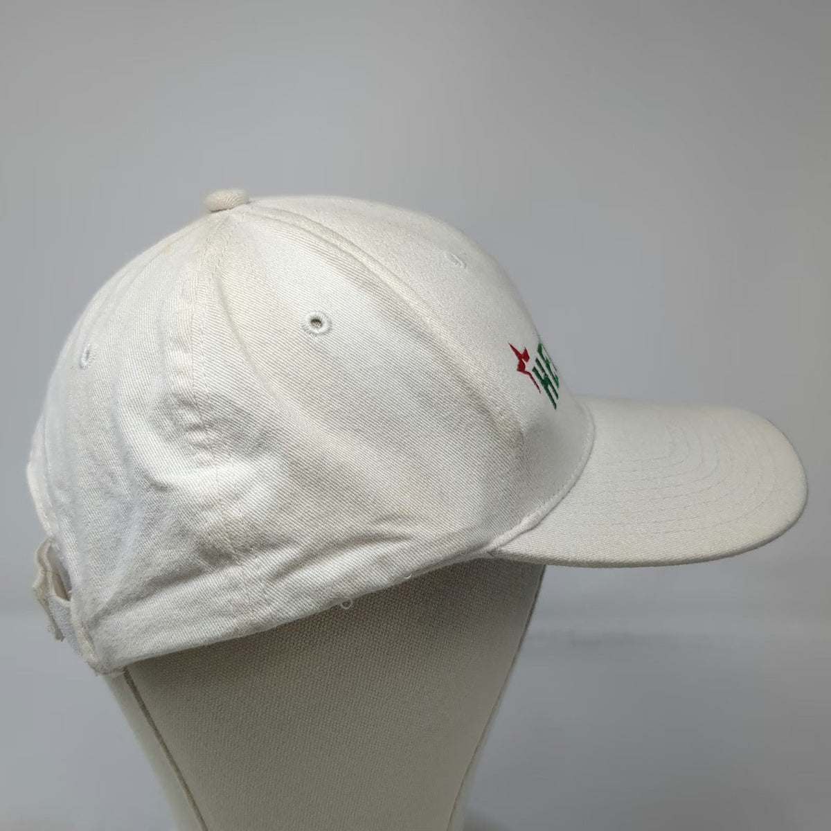 Nissun Heineken Beer Baseball Cap White One Size Strapback Embroidered Logo Hat