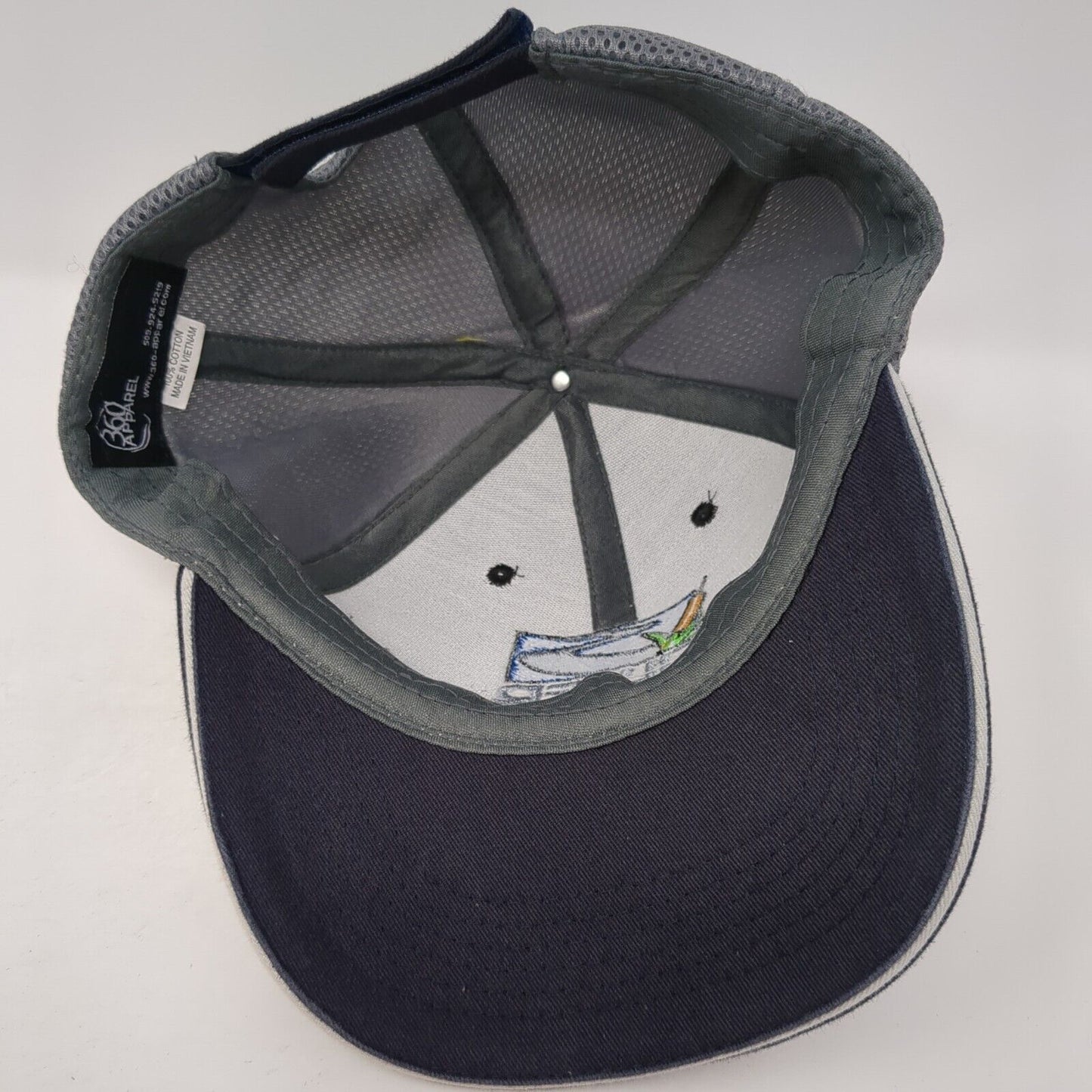 Silver Creek Strapback Hat Multicolor One Size Adjustable Embroidered