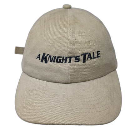 Mohr's A Knight's Tale Movie Promo Baseball Cap Beige OSFM Slideback Hat Rock