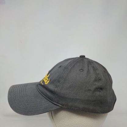Cabela's Club Slideback Hat Gray One Size Adjustable Embroidered Vented Holes