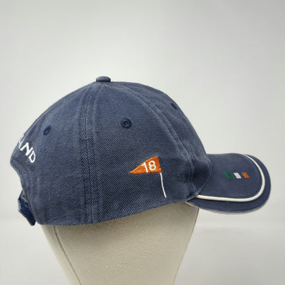 Dolmen Clothing Ireland Golf Hat Blue One Size Baseball Cap Embroidered Strap