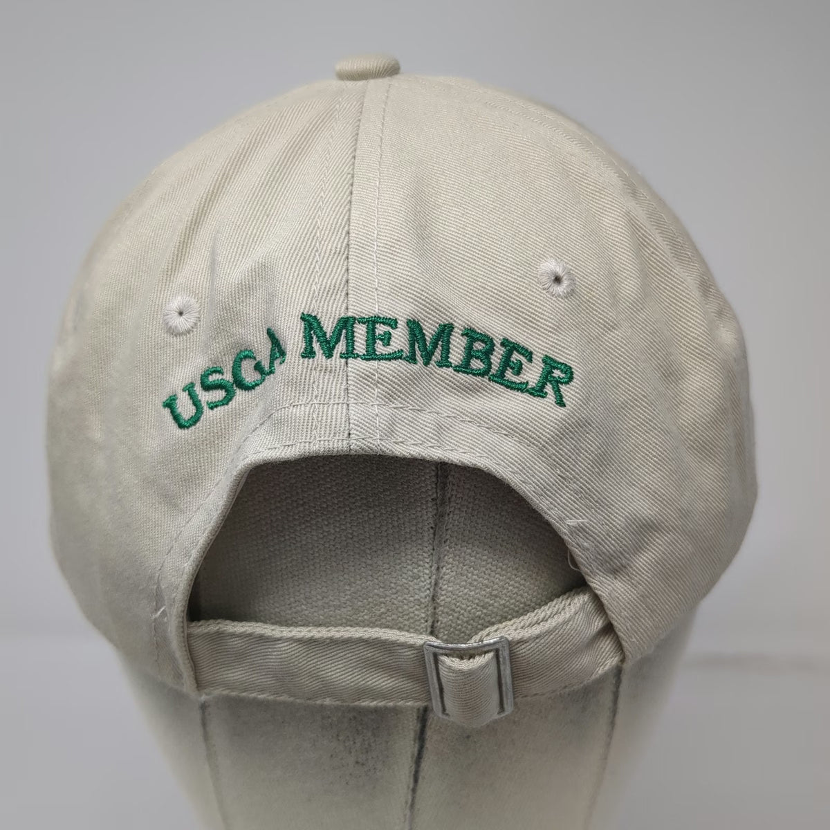 USGA Baseball Cap Beige One Size 2007 US Open Oakmont Member Squirrel Golf Hat