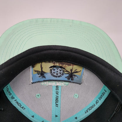 Grand Prix 2019 Findlay Snapback Hat Multicolor One Size Adjustable 6 Panel Rope