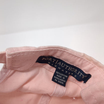 M/V Bonaventure Strapback Hat Pink OS Adjustable Embroidered Port Authority