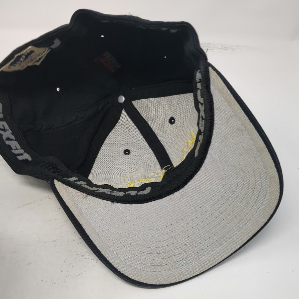 Wu-Tang Clan Yupoong Flexfit Baseball Cap Black M Junyor Embroidered Cotton Hat