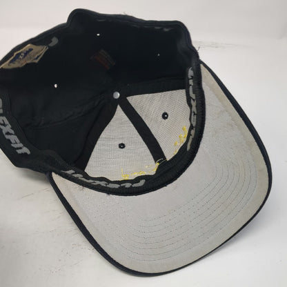 Wu-Tang Clan Yupoong Flexfit Baseball Cap Black M Junyor Embroidered Cotton Hat
