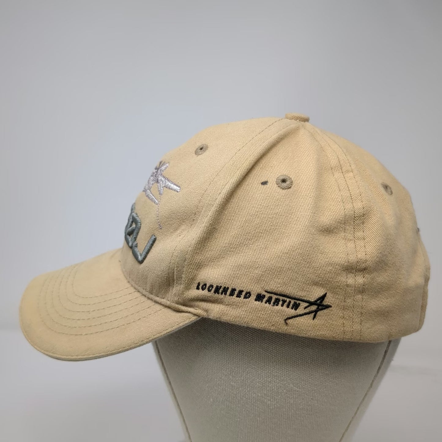 Lockheed Martin KC-130J Aircraft Kuwait Flag Beige One Size Baseball Cap Hat