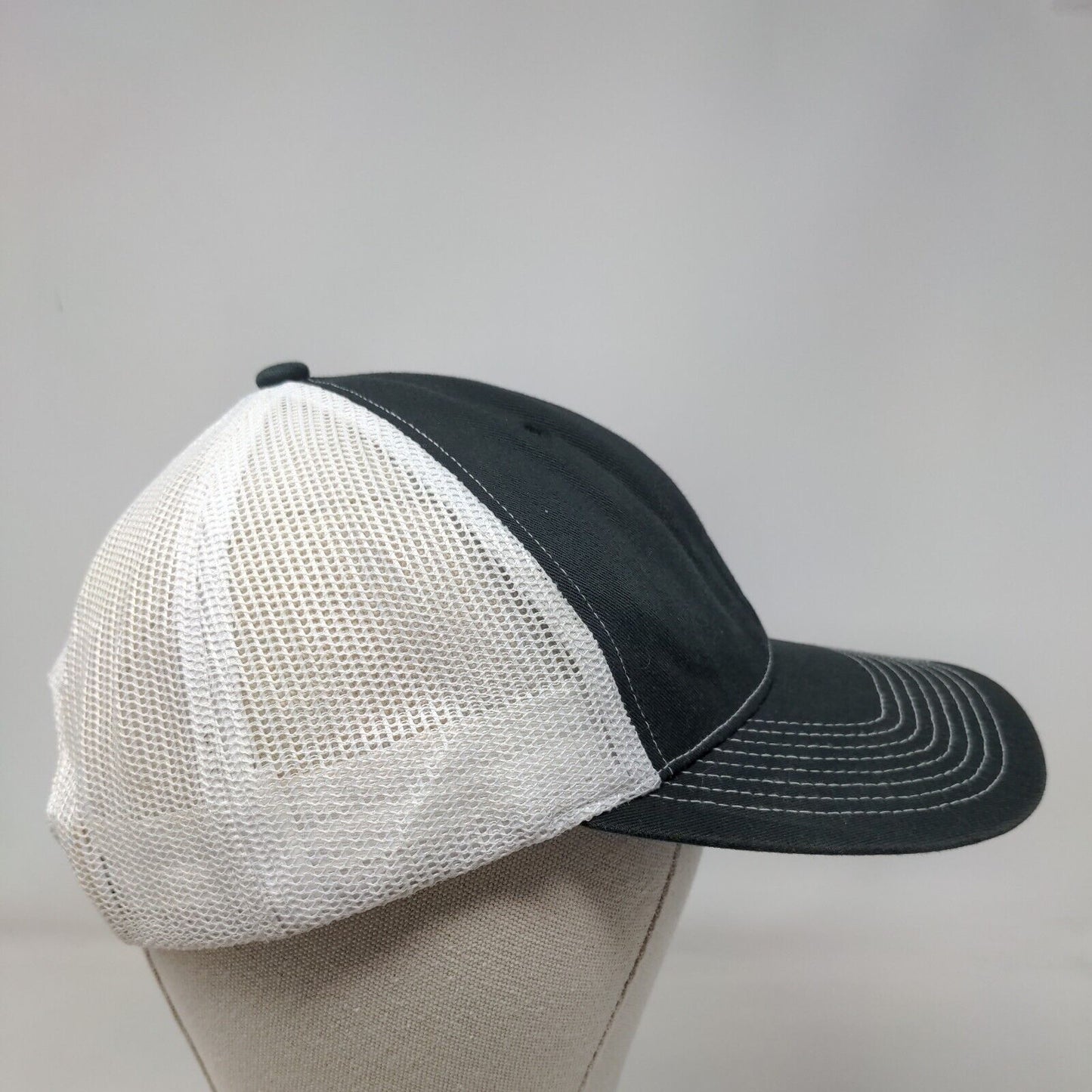 PTI Progressive Tractor Implement Snapback Mesh Back Trucker Hat Black One Size