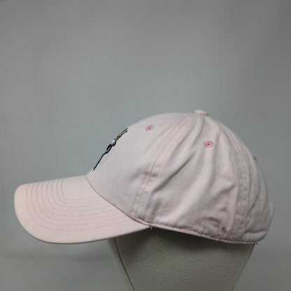 Goat USA Slideback Hat Pink OSFA Embroidered Adjustable Vent Holes