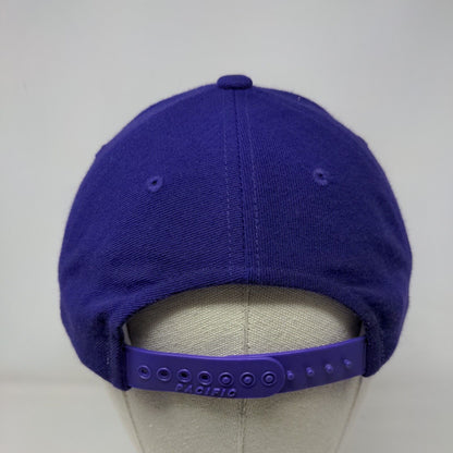 Springville Tigers Snapback Hat Purple Adult Embroidered 6 Panel Pacific
