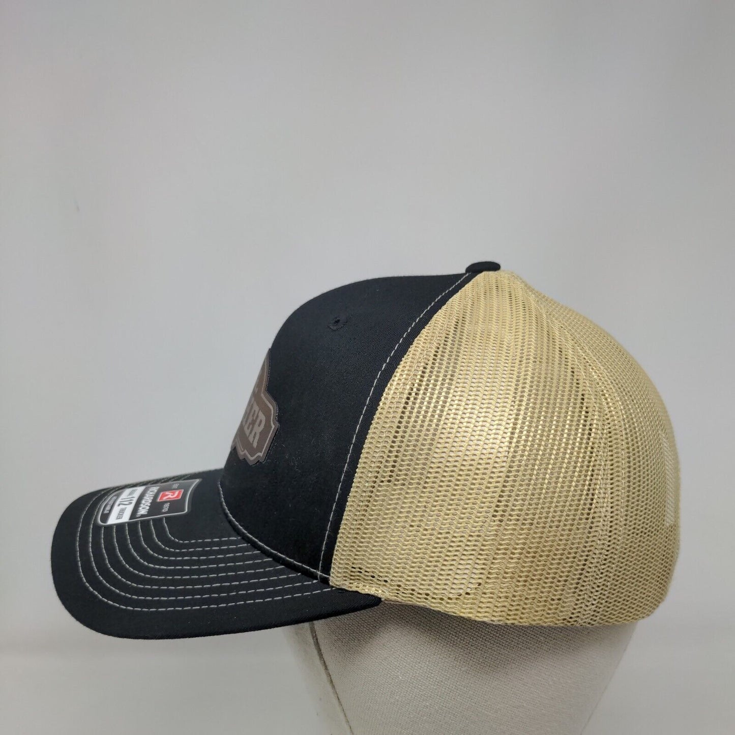 B.A. Fischer Original 112 Trucker Hat Multi OS Adjustable Mesh Back Richardson
